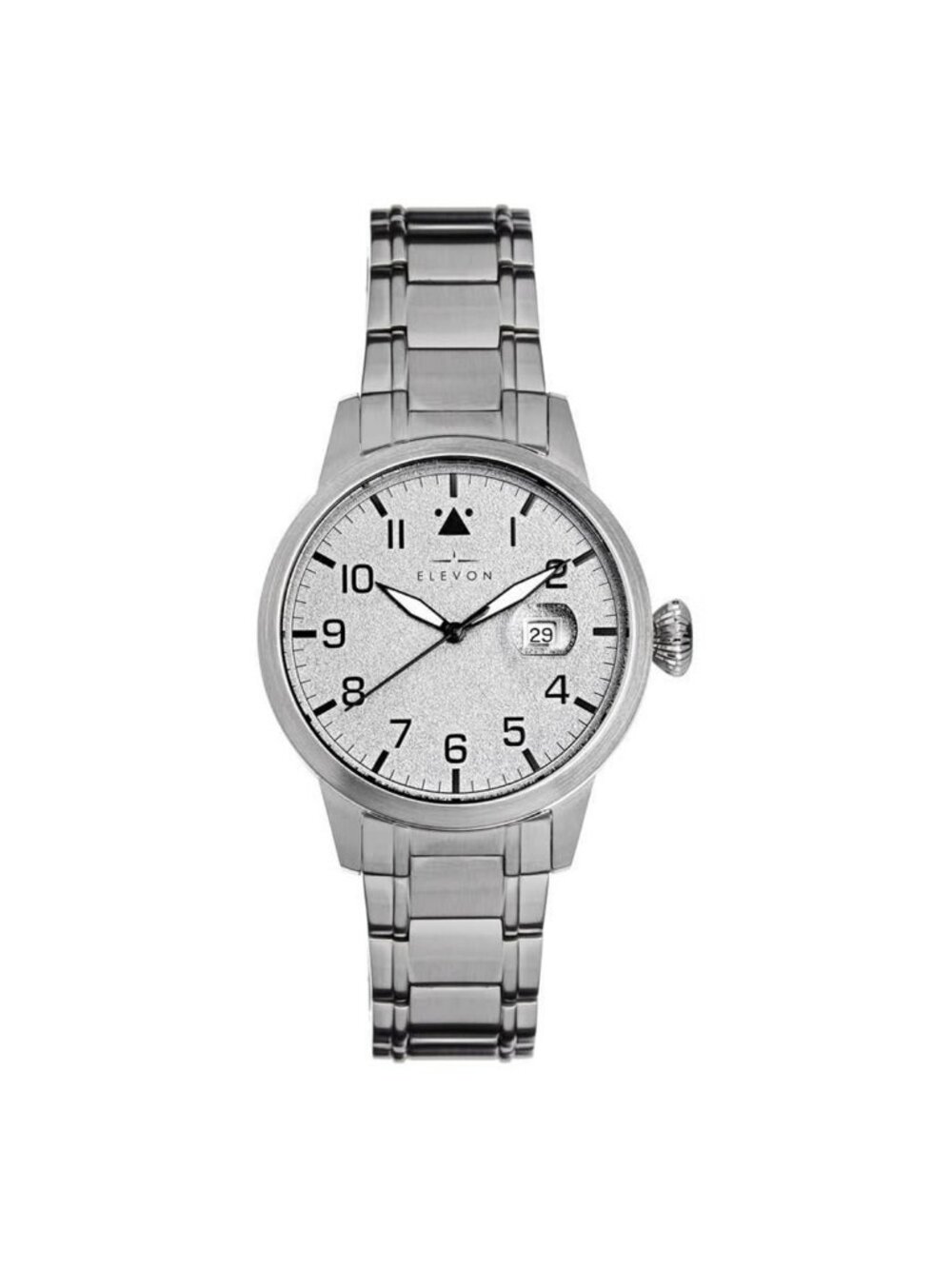 NWT Elevon Stealth Silver-tone Dial Men's Watch